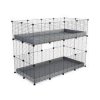 Double Stacked 4x2 Two Tier C and C Cage Guinea Pigs | Kavee C&C Cages USA  – Kavee USA