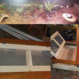 Hand made enclosure