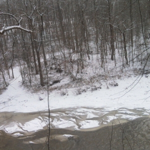 River in winter